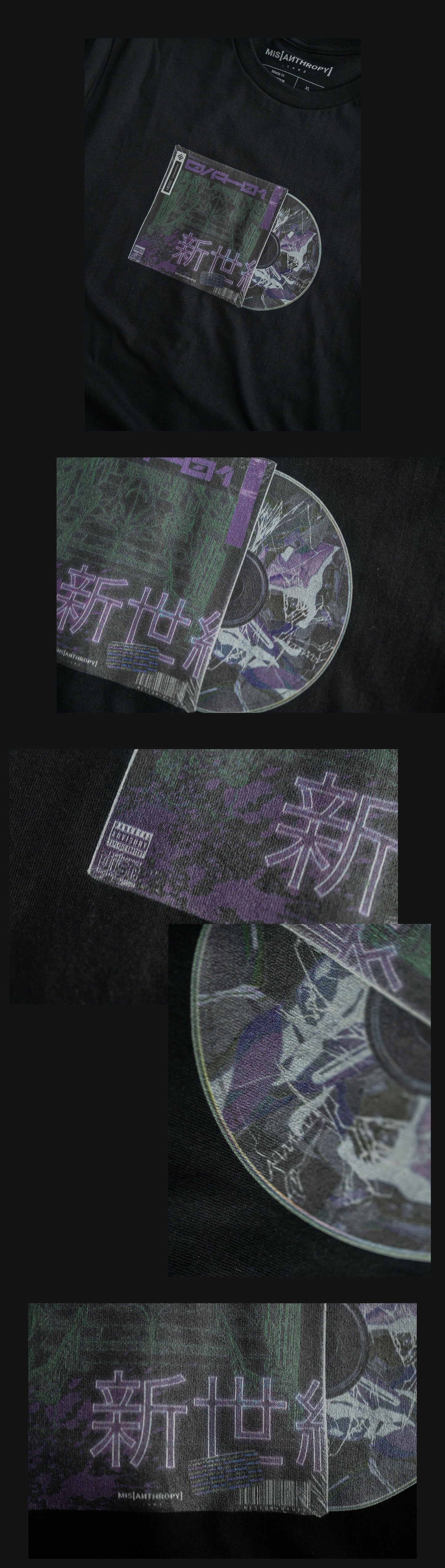 EVA-01 Mecha Disk T-Shirt