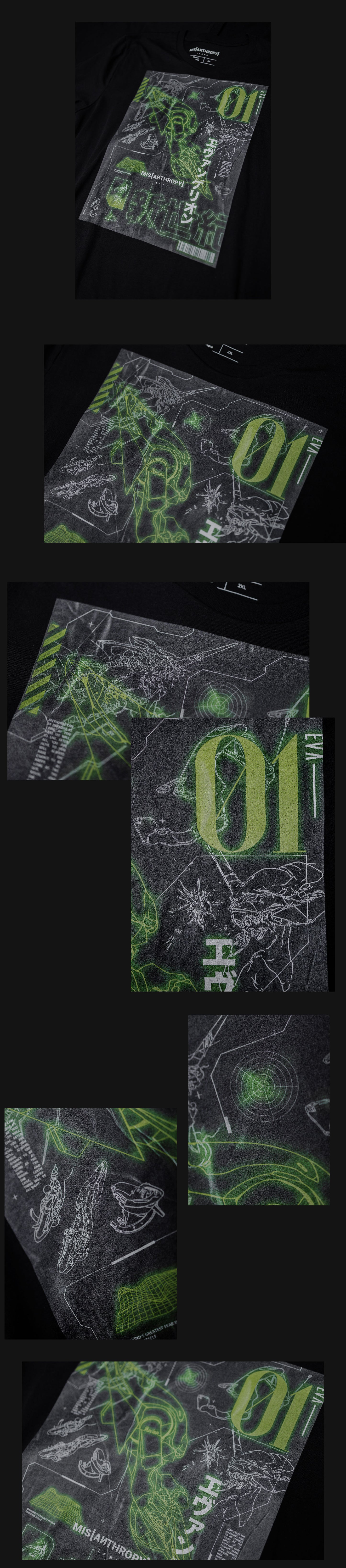 EVA-01 Blueprint T-Shirt