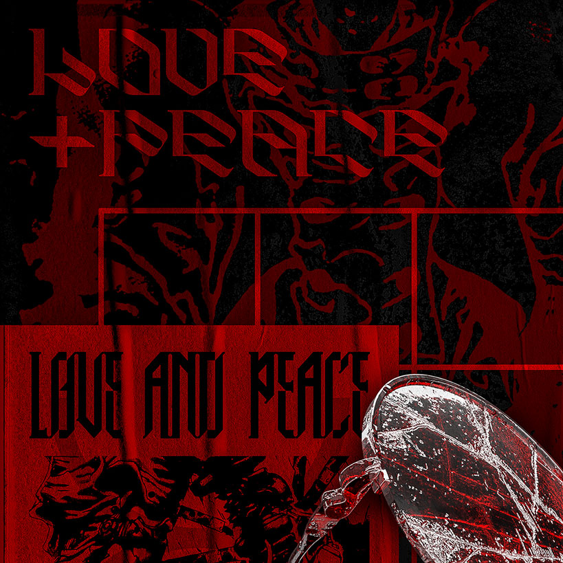 Love + Peace Poster