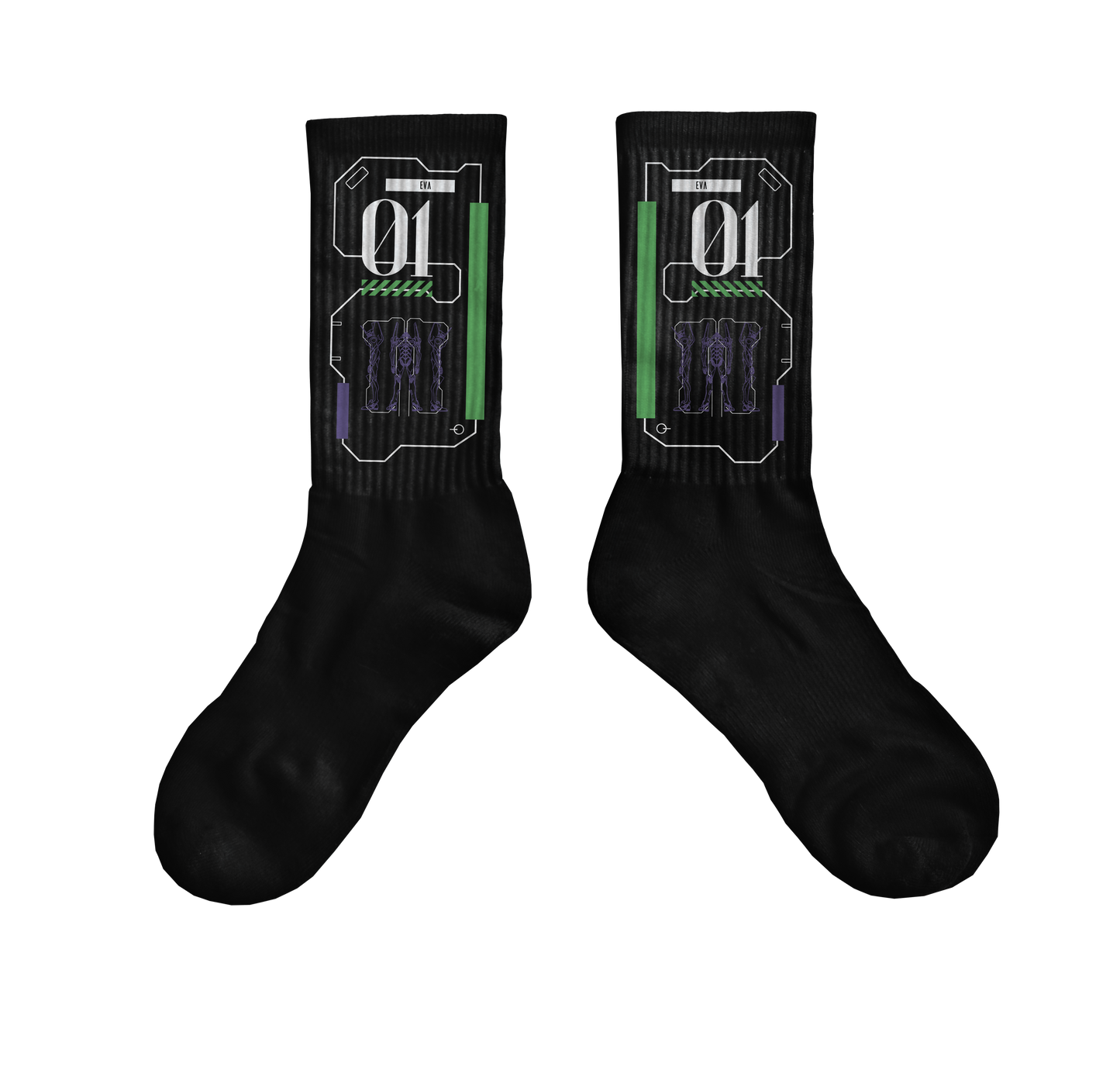 EVA-01 Socks