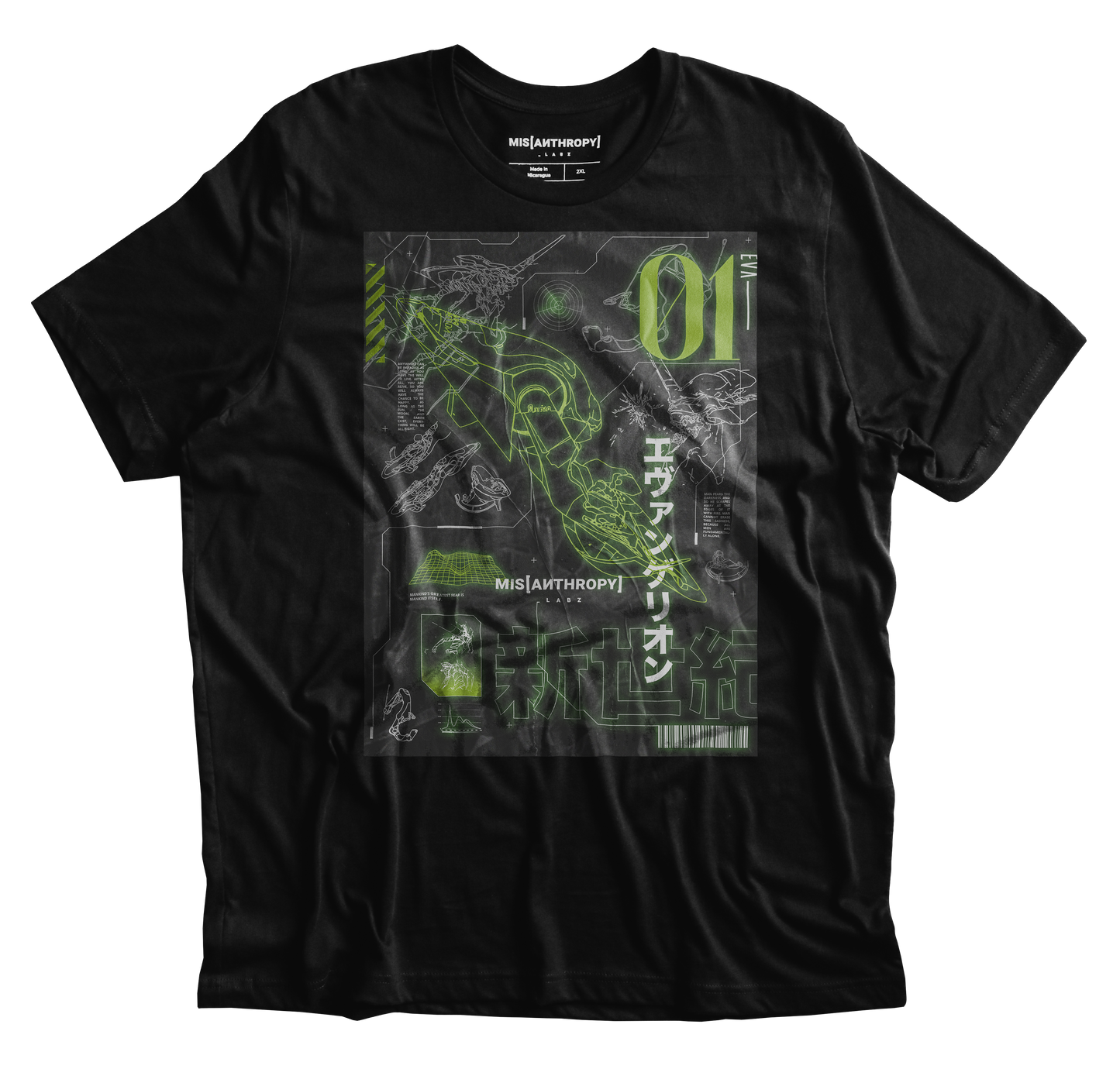 EVA-01 Blueprint T-Shirt