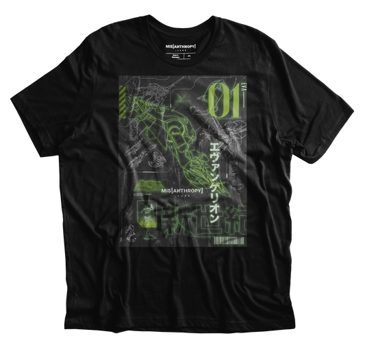 EVA-01 Blueprint T-Shirt