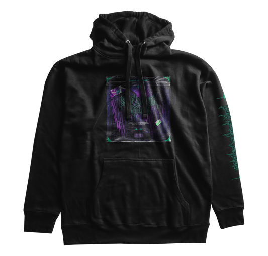 Jet Black Wings Hoodie