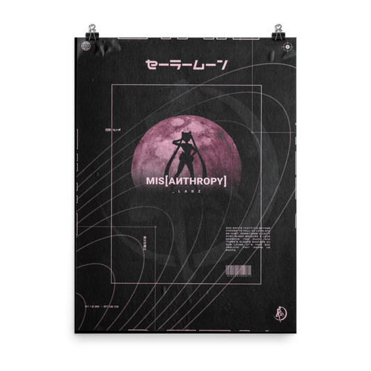 Moon Orbit Poster