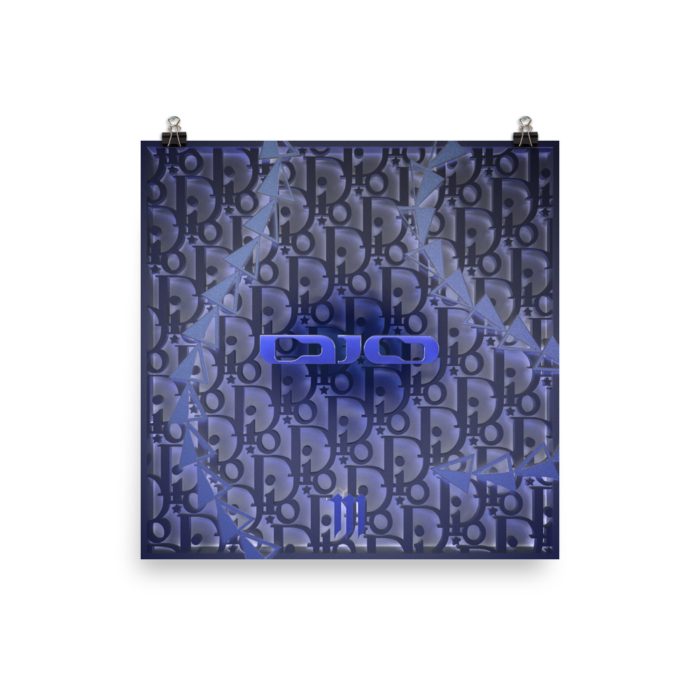 Dio Oblique Dark Poster