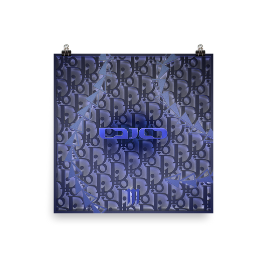Dio Oblique Dark Poster