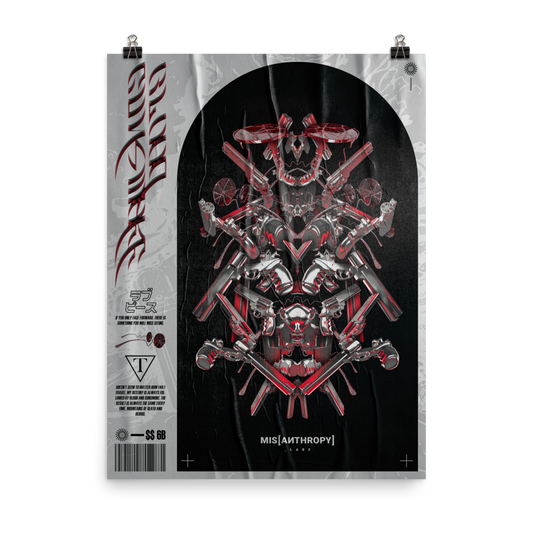 Blood + Gunsmoke Poster