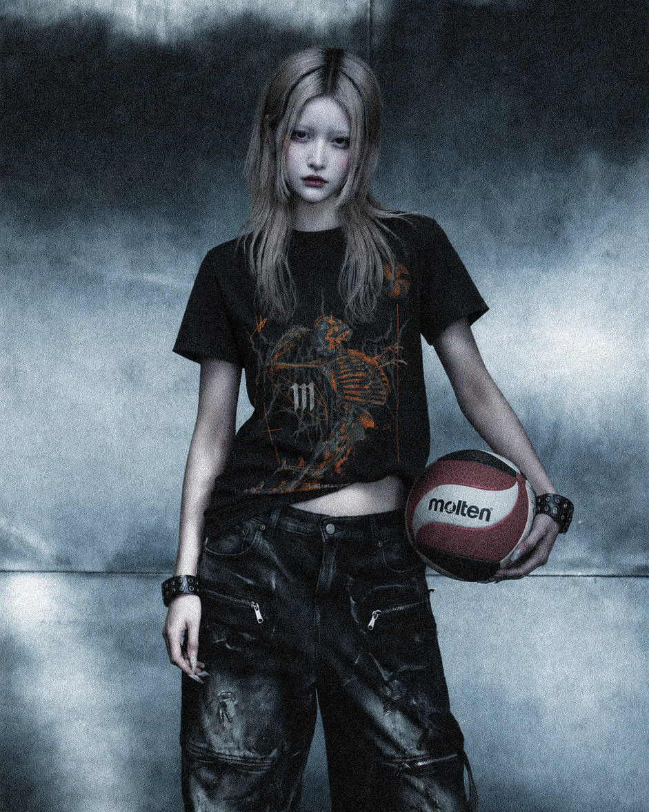 Fly High Skeleton T-Shirt
