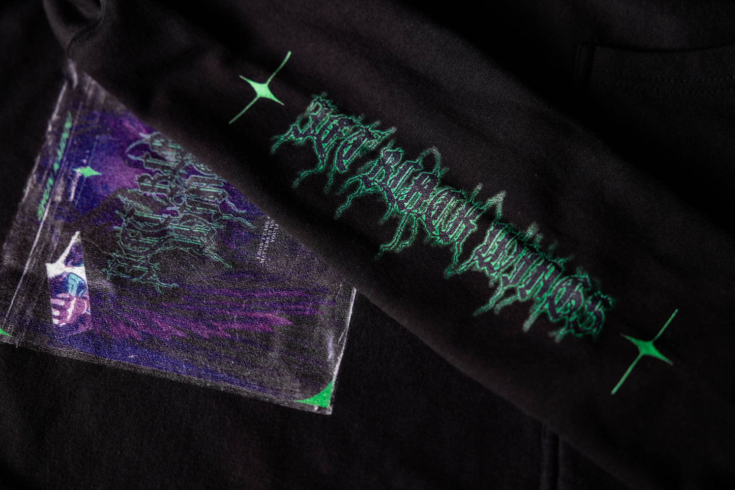Jet Black Wings Hoodie