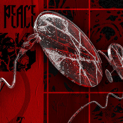 Love + Peace Poster